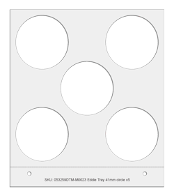 DTM Eddie Manuální podavač - 41 mm 5 kruhy